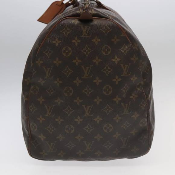 LOUIS VUITTON Monogram Keepall 60 Boston Bag M41422 LV Auth 101571 - Picture 3 of 16